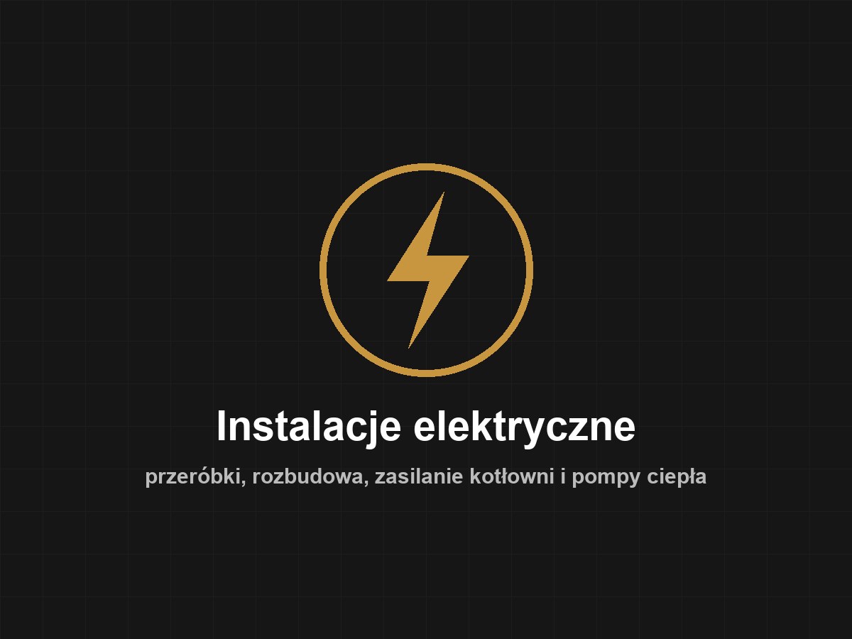 Instalacje elektryczne: przeróbki i budowa, NOLE